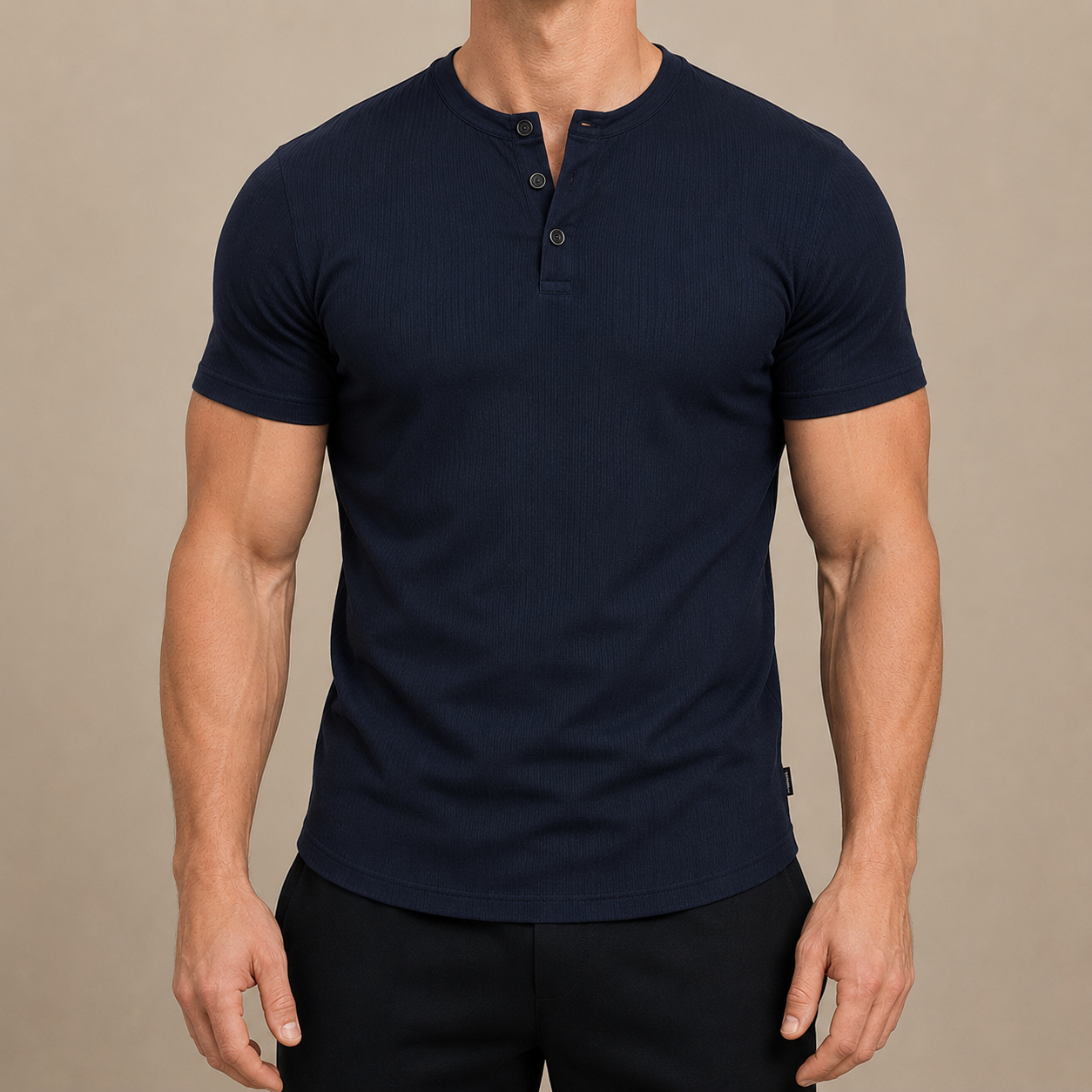 Dalviora™ | Henley Tee Slim Fit pour Homme