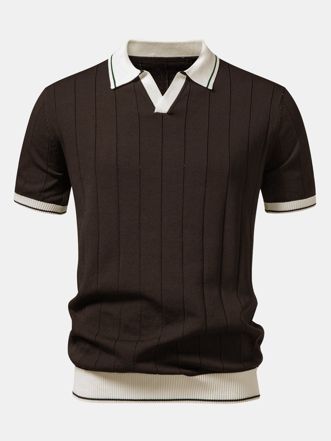 Dalviora™ | Ensemble Polo Col Johnny & Pantalon Fuselé