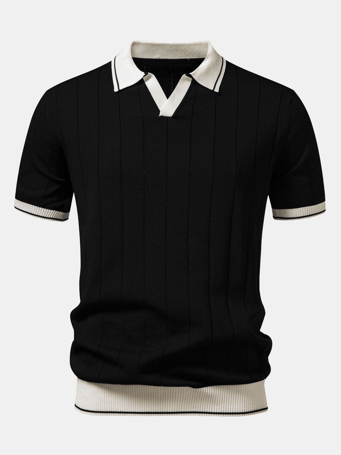 Dalviora™ | Ensemble Polo Col Johnny & Pantalon Fuselé