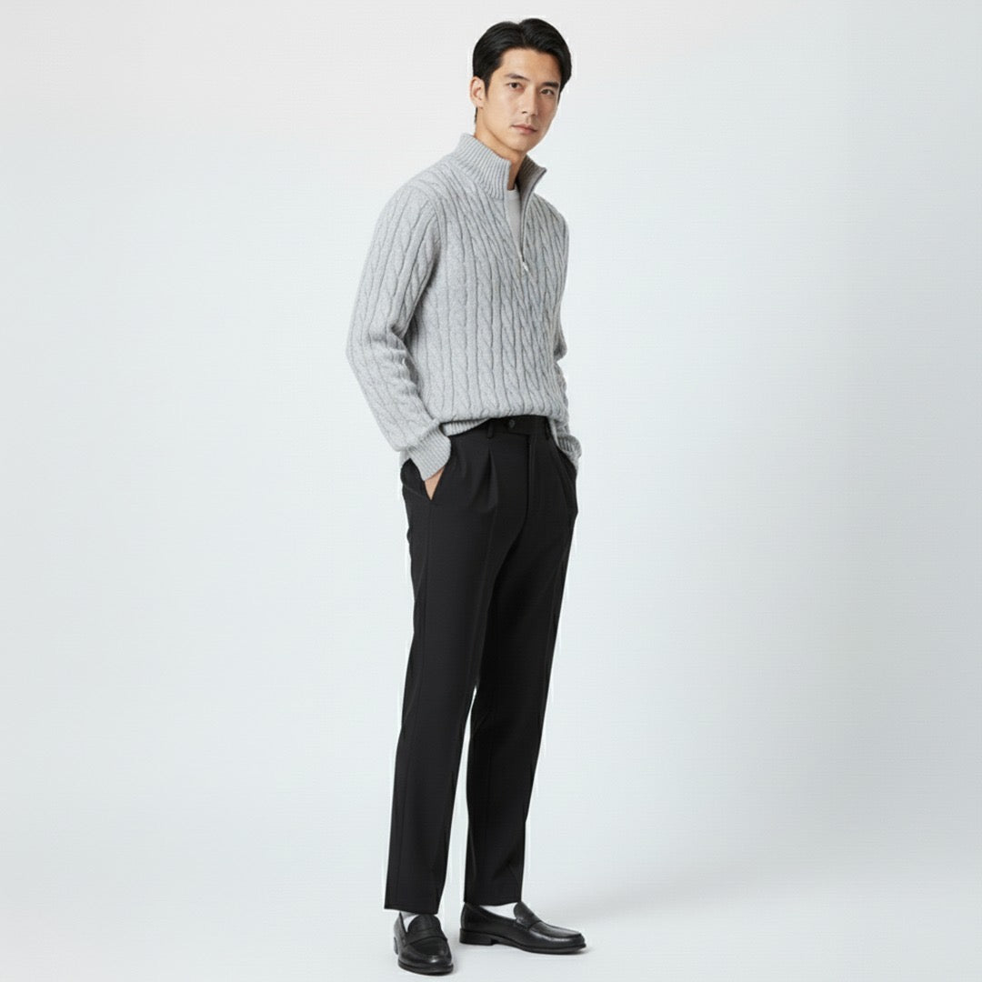 Dalviora™ | Tenue Printemps City Walk – Ensemble Pull & Pantalon