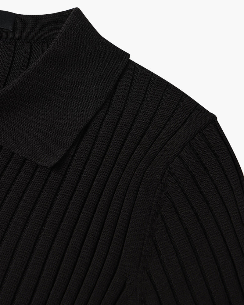 Dalviora™ | Polo Casual CHUNCHEON – Col en V Élégant