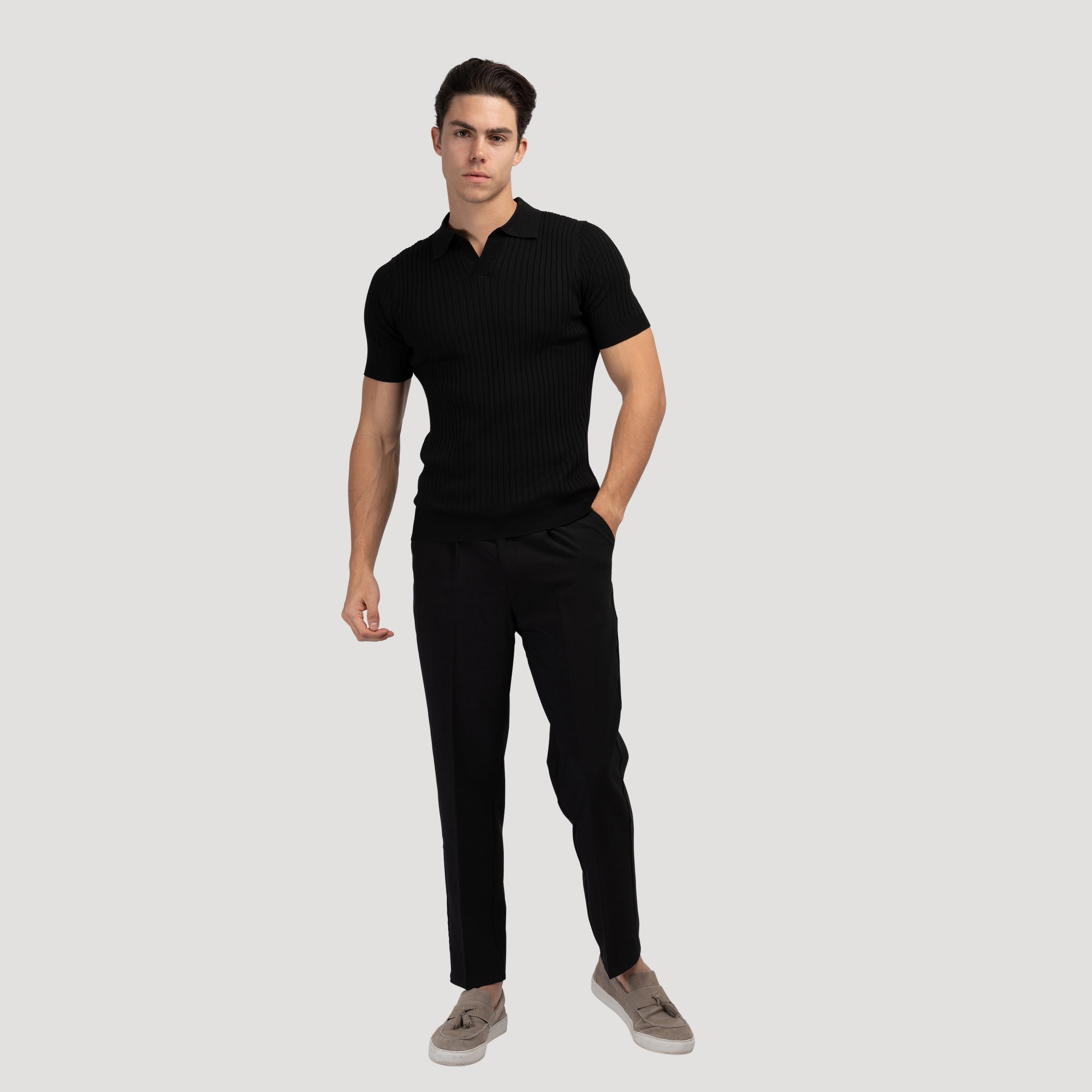 Dalviora™ | Polo Casual CHUNCHEON – Col en V Élégant