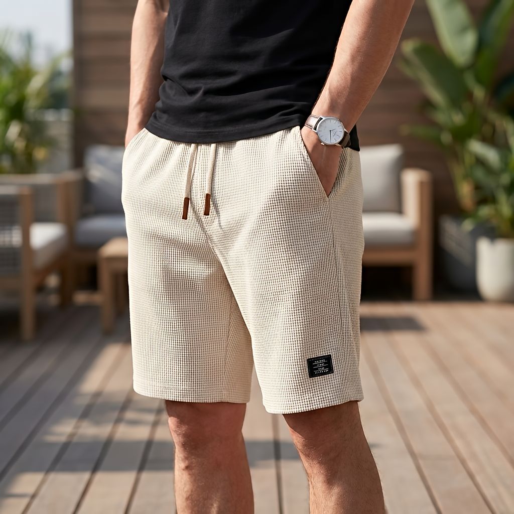 Dalviora™ | Short Été Homme Taille Élastique – 6 Couleurs Tissu Léger S-3XL