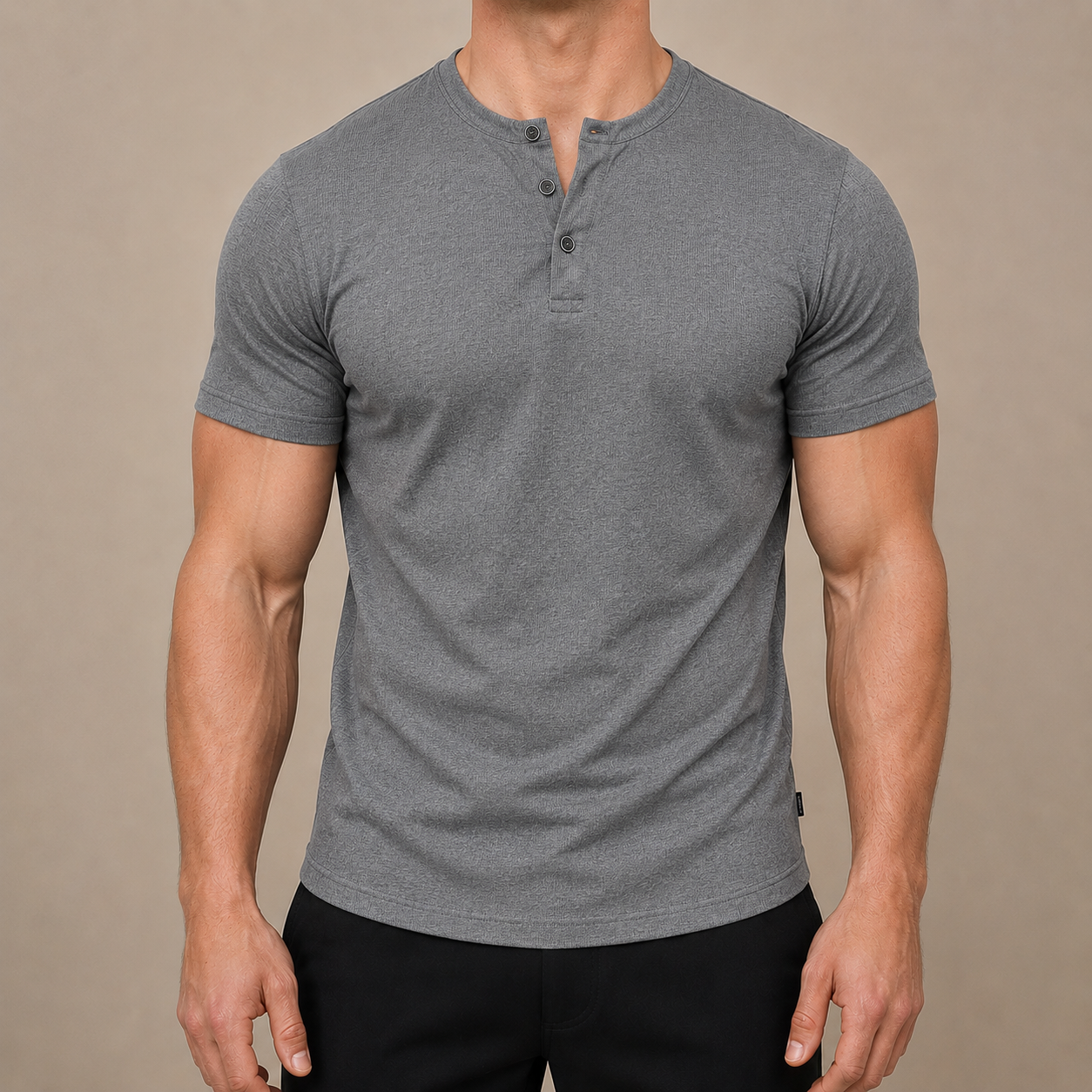 Dalviora™ | Henley Tee Slim Fit pour Homme