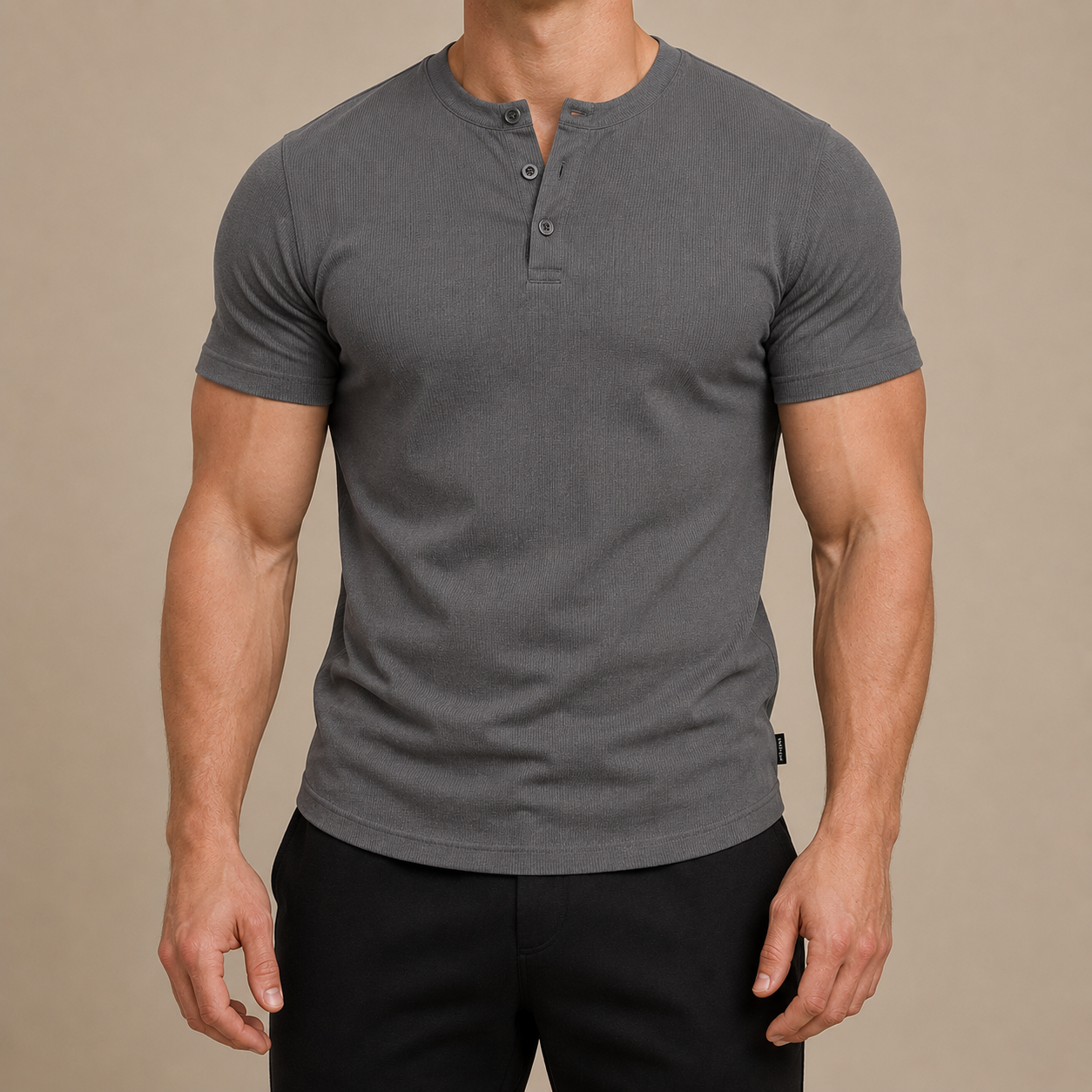 Dalviora™ | Henley Tee Slim Fit pour Homme