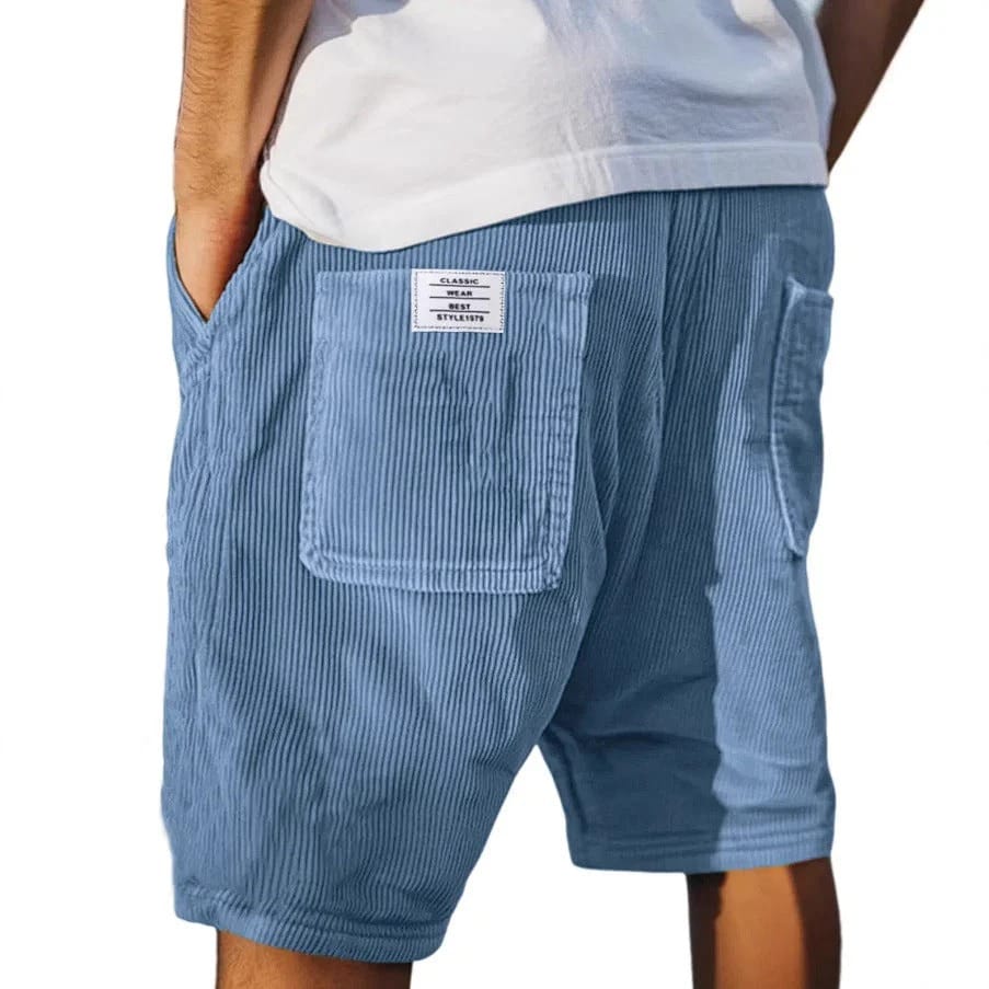 Dalviora™ | Short Velours Côtelé MATTEO – 6 Couleurs Taille Élastique Homme