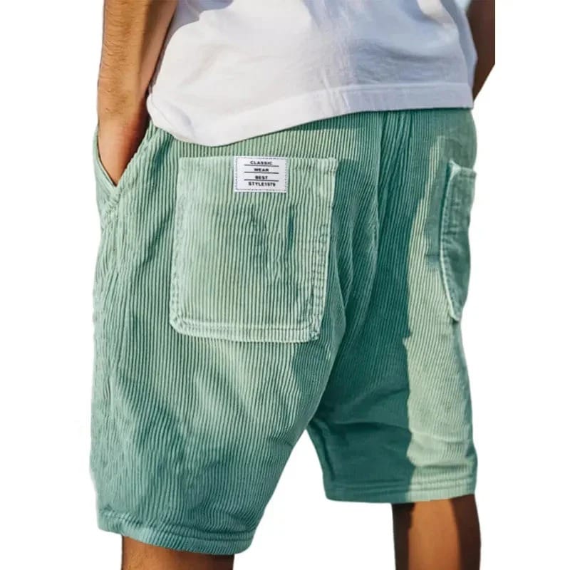 Dalviora™ | Short Velours Côtelé MATTEO – 6 Couleurs Taille Élastique Homme