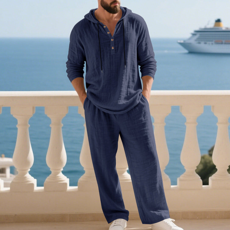 Dalviora™ | 2-teiliges Herren-Set – Kapuzenpullover & Freizeithose