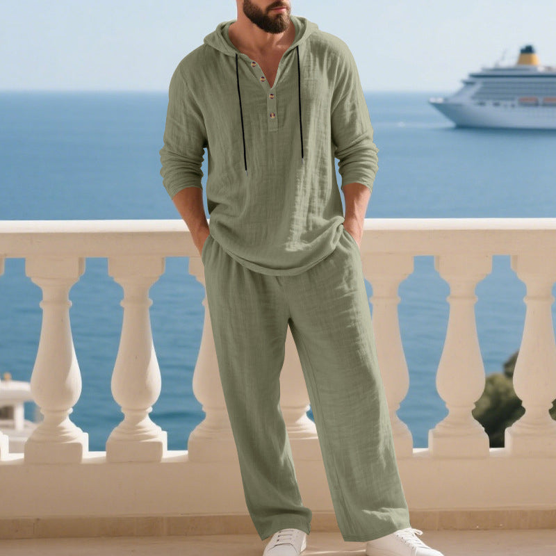 Dalviora™ | 2-teiliges Herren-Set – Kapuzenpullover & Freizeithose