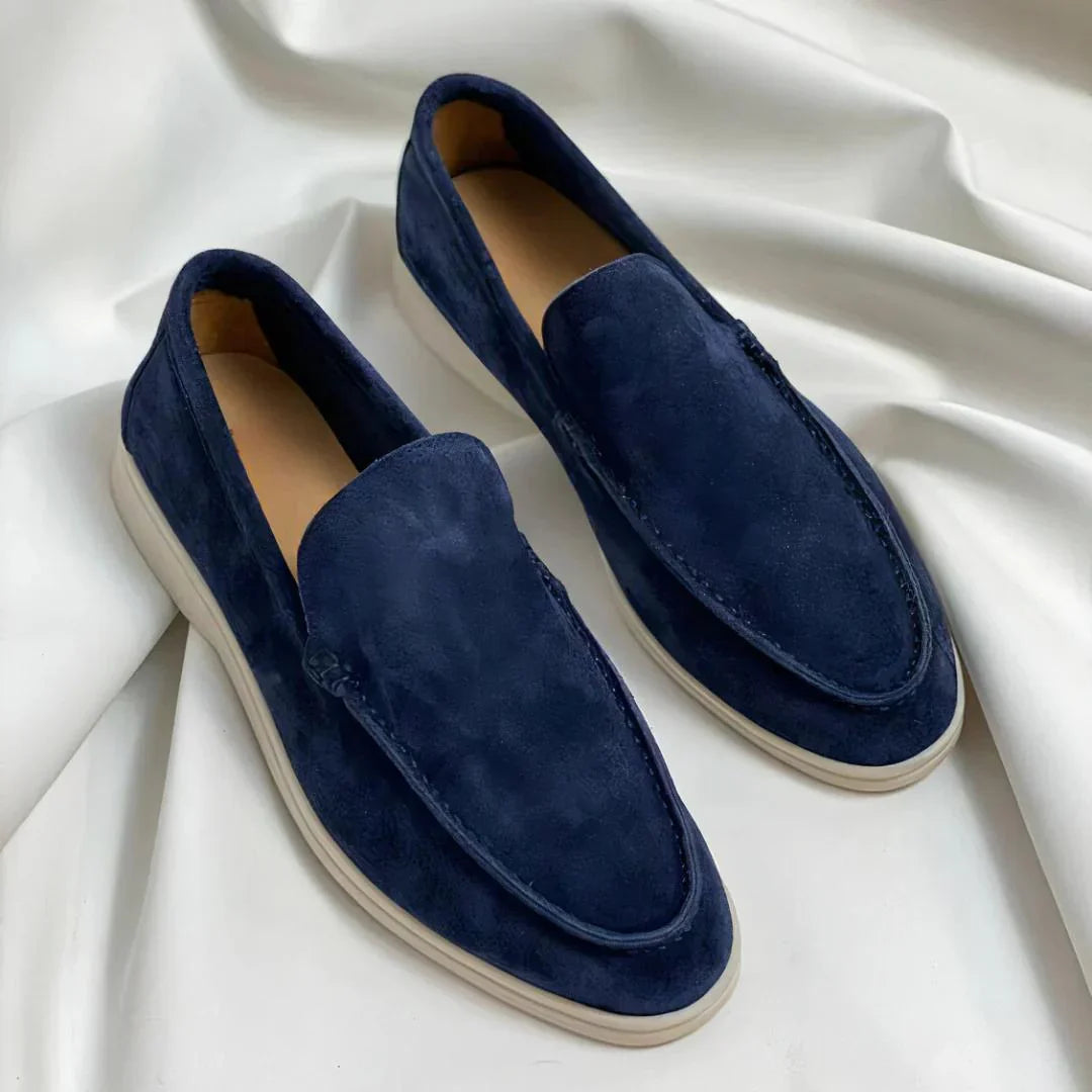 Dalviora™ | Mocassins Daim Élégants – 5 Couleurs Semelle Rembourrée Homme