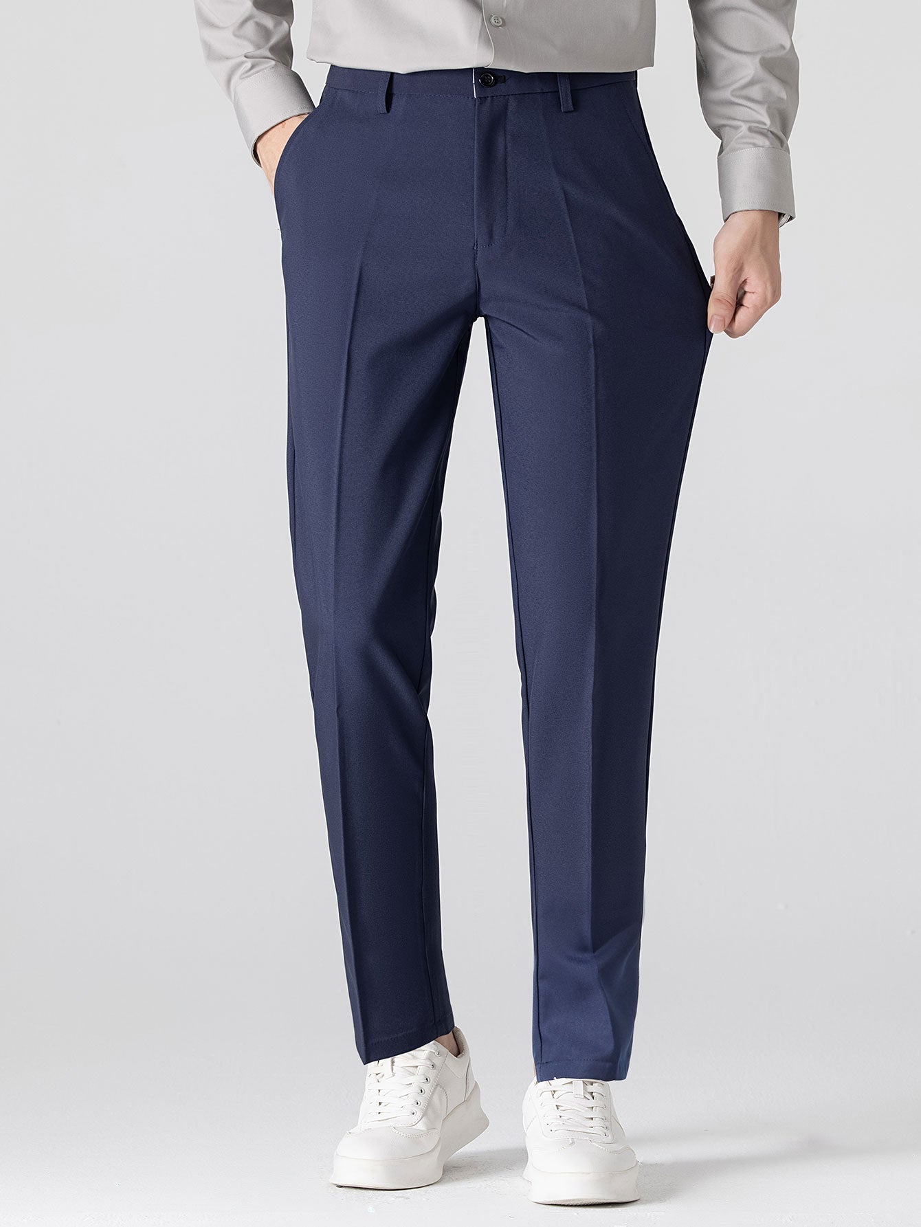Dalviora™ | Ensemble Polo Col Johnny & Pantalon Fuselé