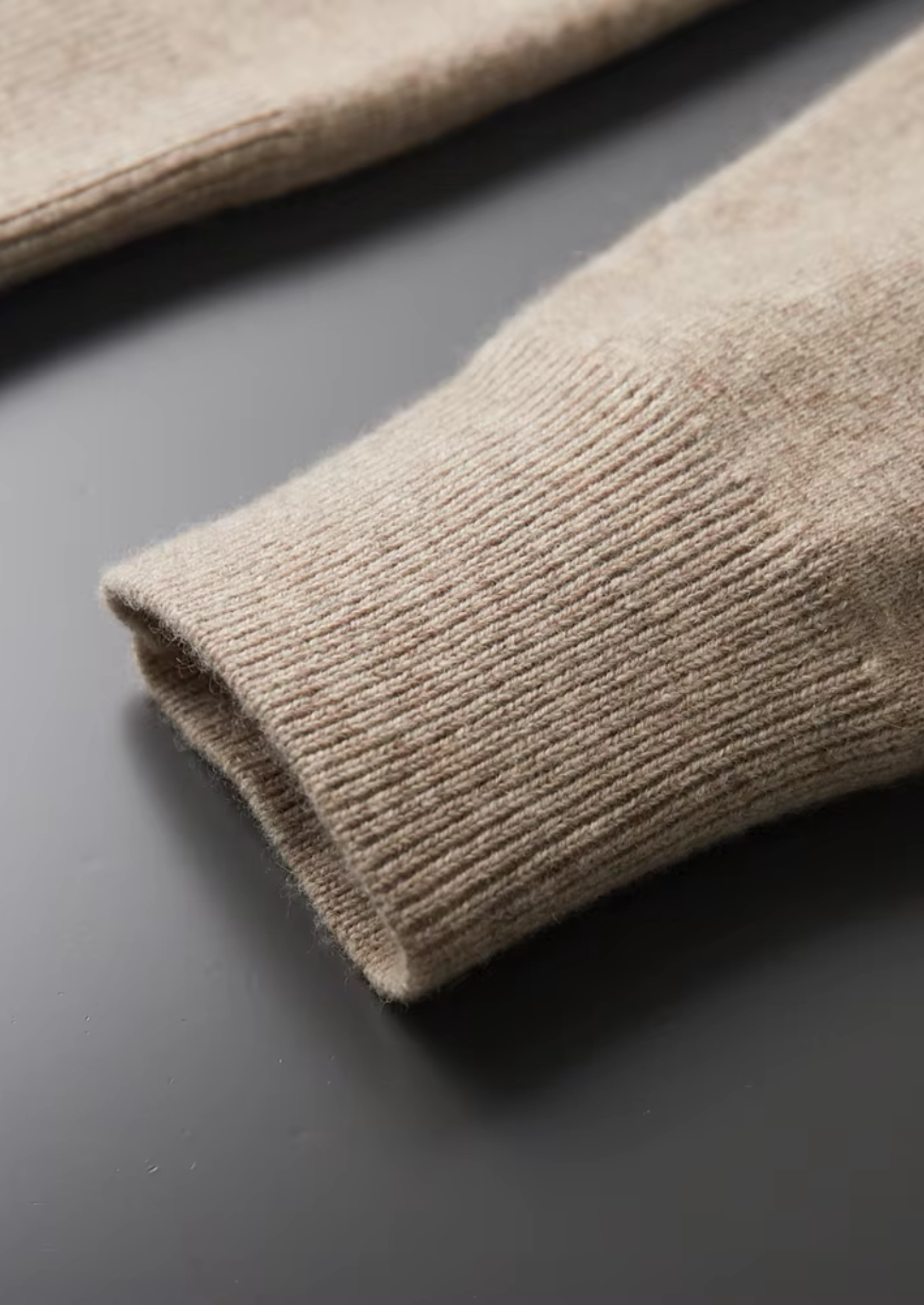 Dalviora™ | Cardigan Polo Zip en Laine Mérinos Extra-Fine