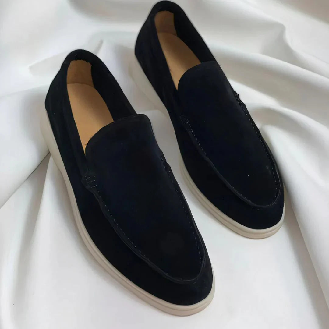 Dalviora™ | Mocassins Daim Élégants – 5 Couleurs Semelle Rembourrée Homme