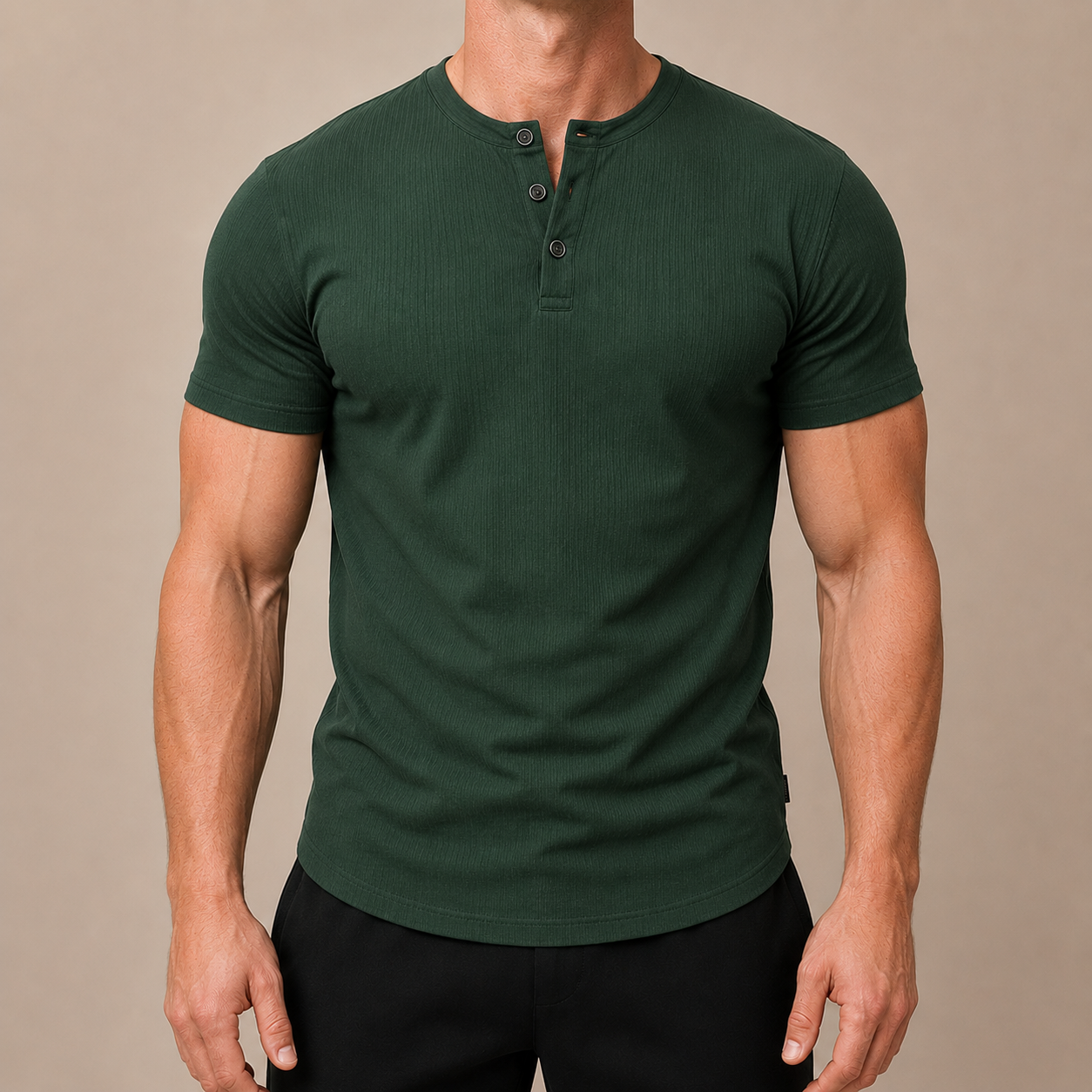 Dalviora™ | Henley Tee Slim Fit pour Homme