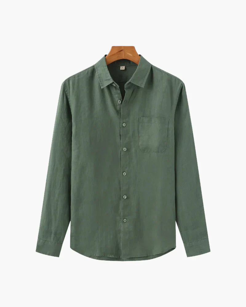 Dalviora™ | PORTOFINO Linen Shirt