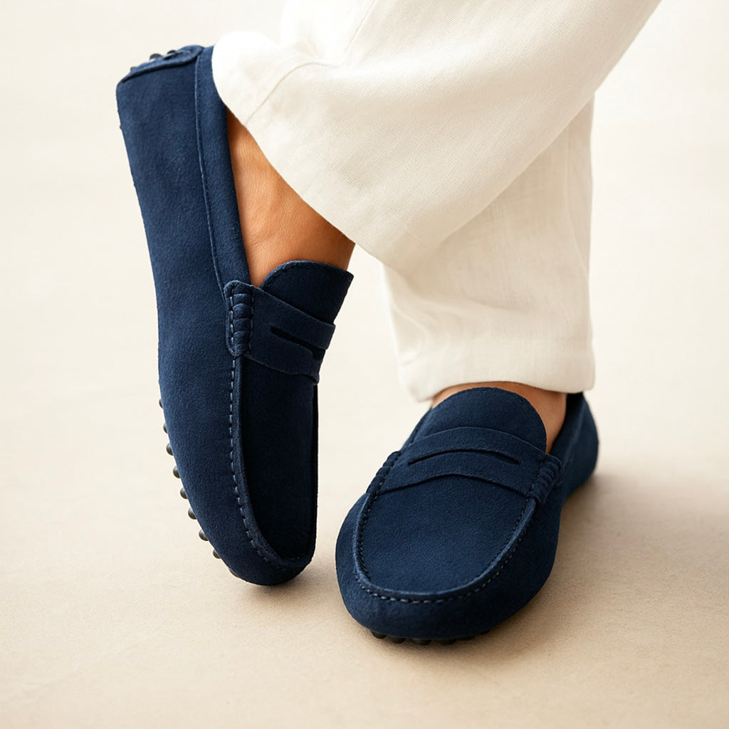 Dalviora™ | Suede Boat Moccasins