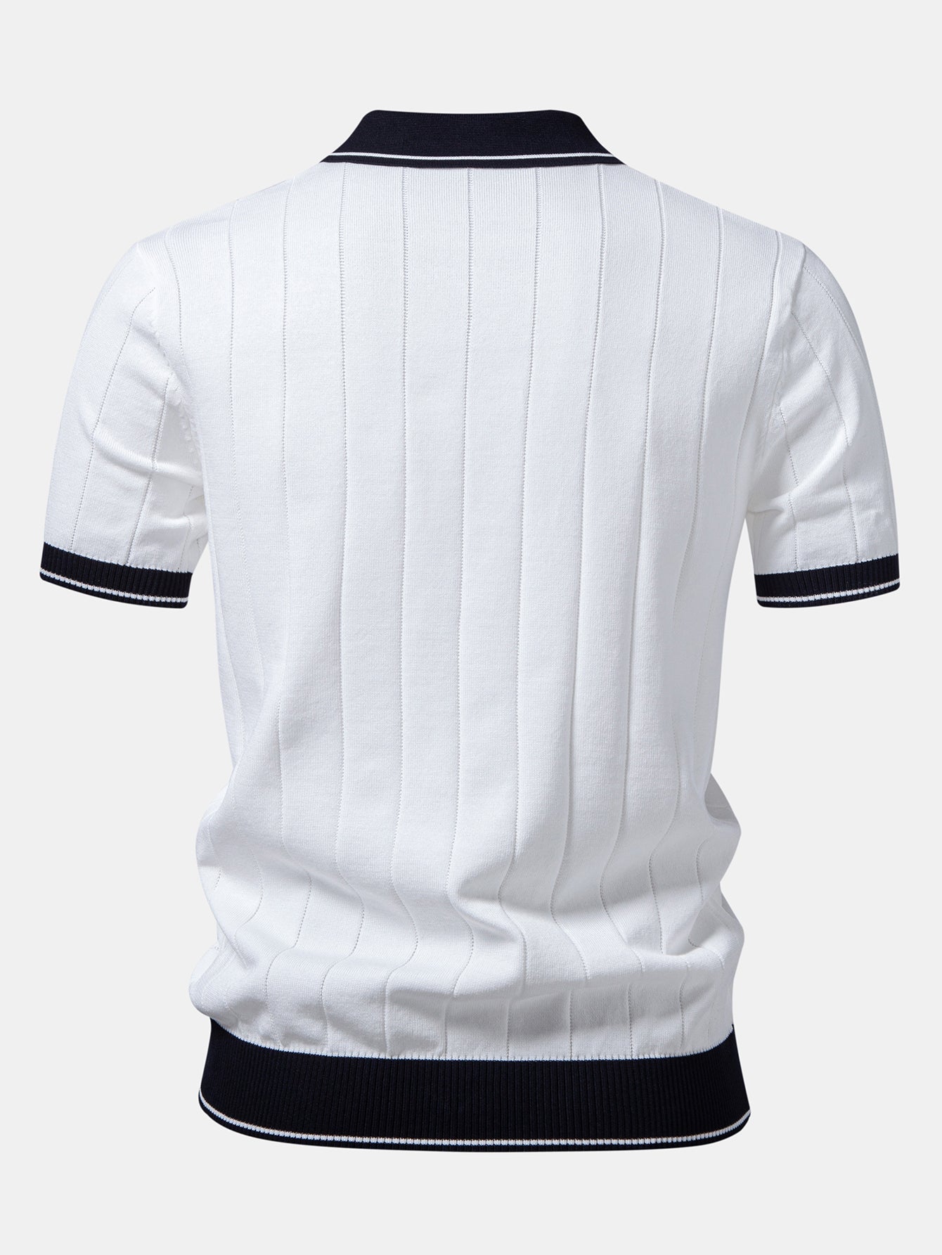 Dalviora™ | Ensemble Polo Col Johnny & Pantalon Fuselé