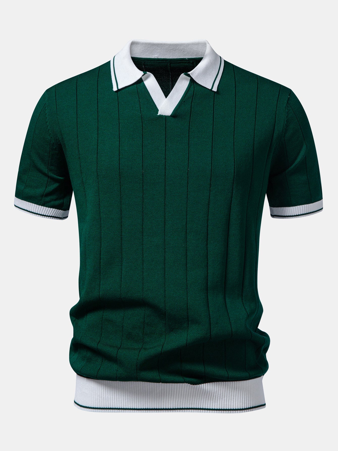 Dalviora™ | Ensemble Polo Col Johnny & Pantalon Fuselé