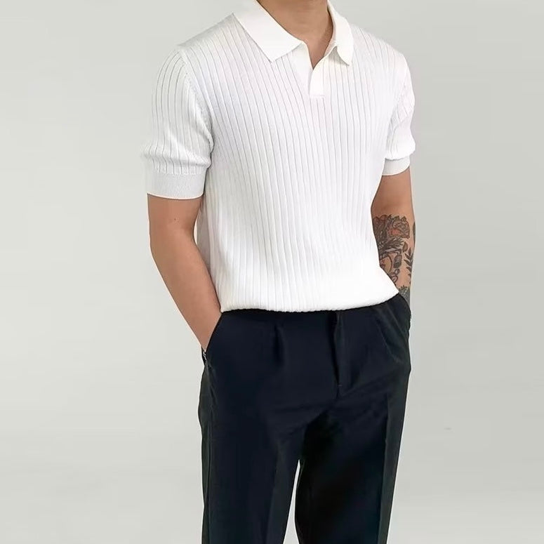 Dalviora™ | Polo Casual CHUNCHEON – Col en V Élégant