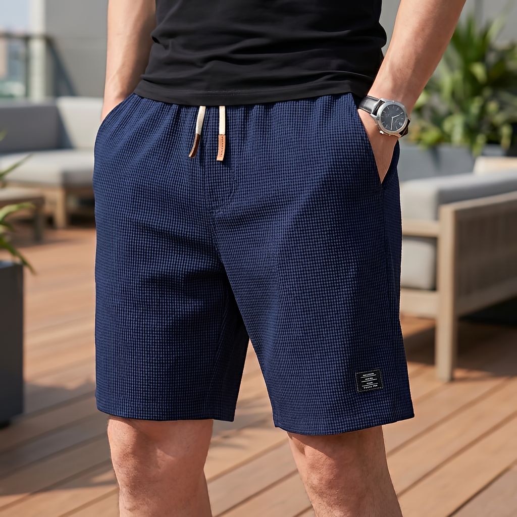 Dalviora™ | Men's Summer Shorts with Elastic Waist – 6 Colors Lightweight Fabric S-3XL