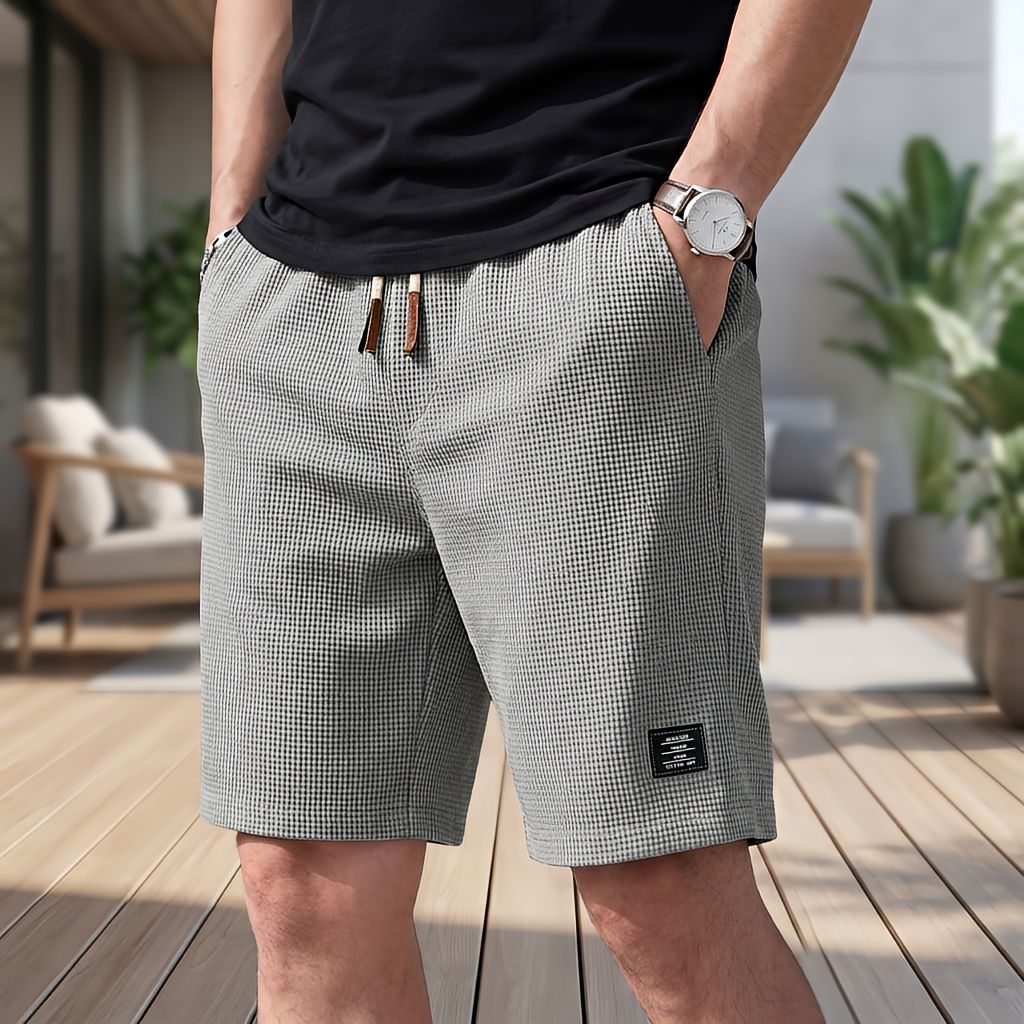 Dalviora™ | Men's Summer Shorts with Elastic Waist – 6 Colors Lightweight Fabric S-3XL