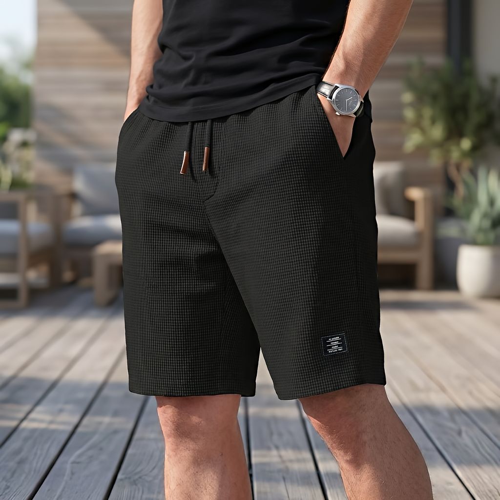 Dalviora™ | Men's Summer Shorts with Elastic Waist – 6 Colors Lightweight Fabric S-3XL