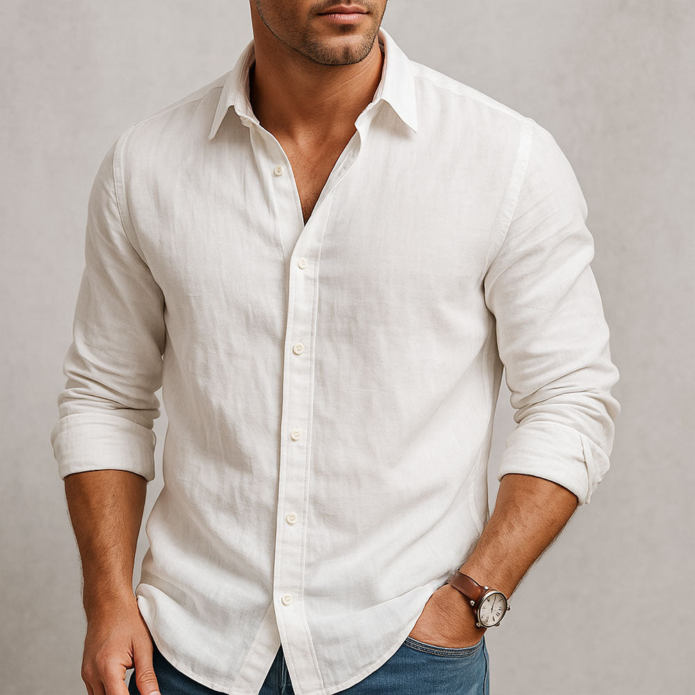 Dalviora™ | AMALFI Linen Shirt